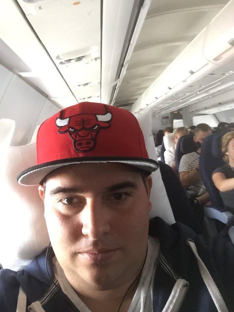 Flugzeug Selfie