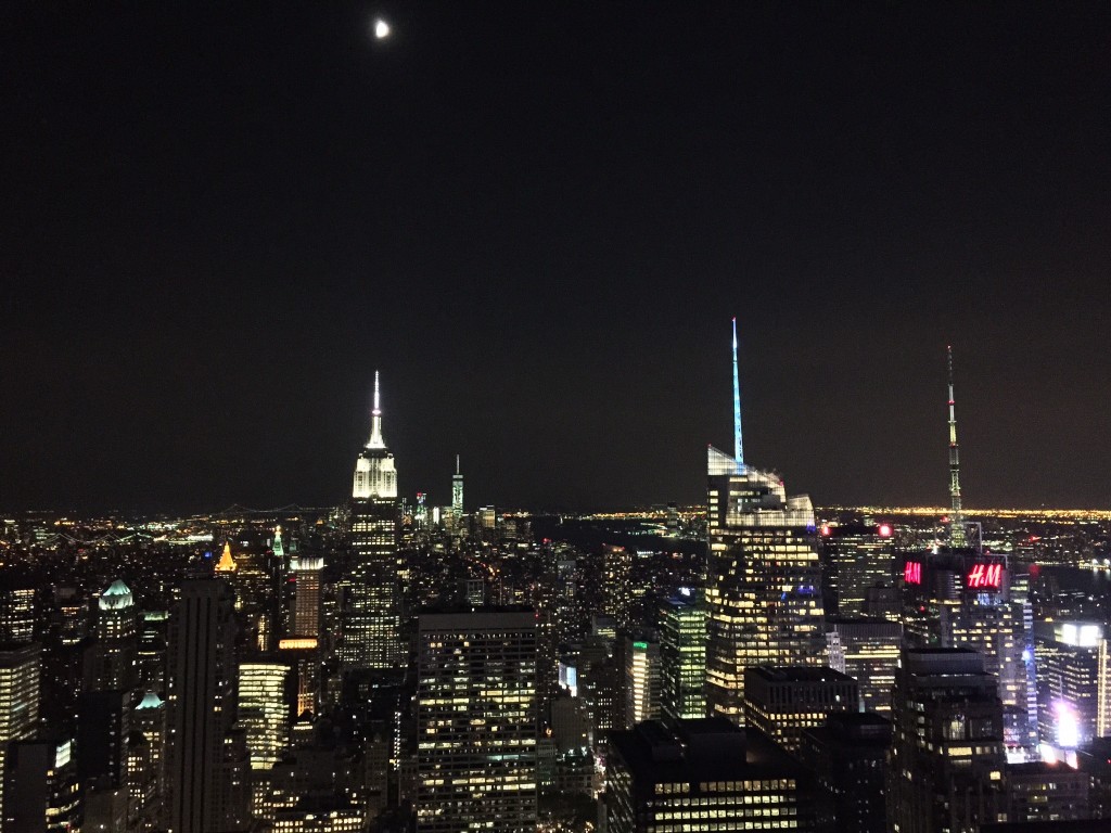 nice view from Top of the Rock