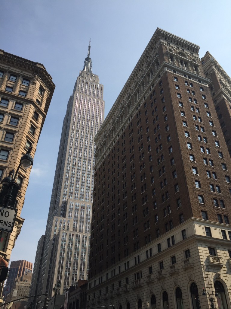 Empire state, last view of NYC before i went to the subway *sad*